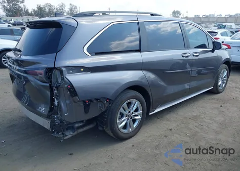 2024 Toyota Sienna Xle из США, поврежденный, VIN 5TDJRKEC0RS188781